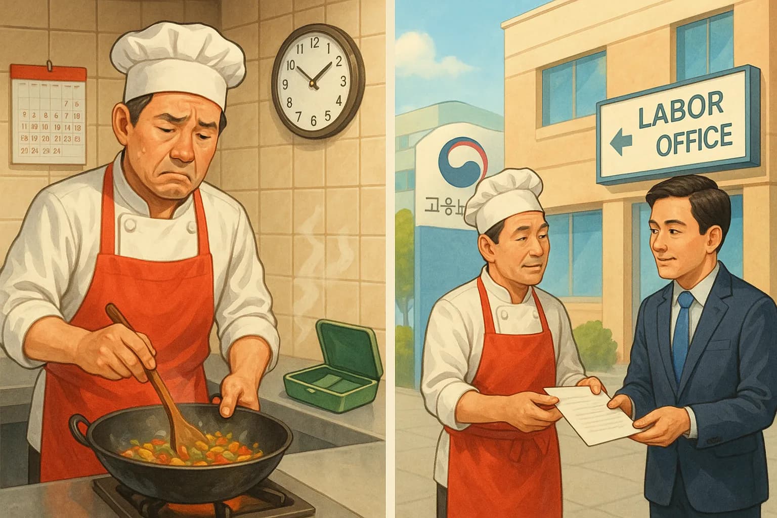 노동법률사무소 임금 체불 청구 사건